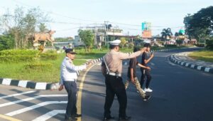 Jamin Kamseltibcarlantas, Sat Lantas Lobar Fokus Gatur Pagi dan Penindakan