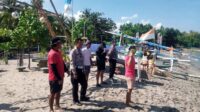 Patroli Rutin Polsek Batulayar Jaga Kondusifitas Wisata Senggigi