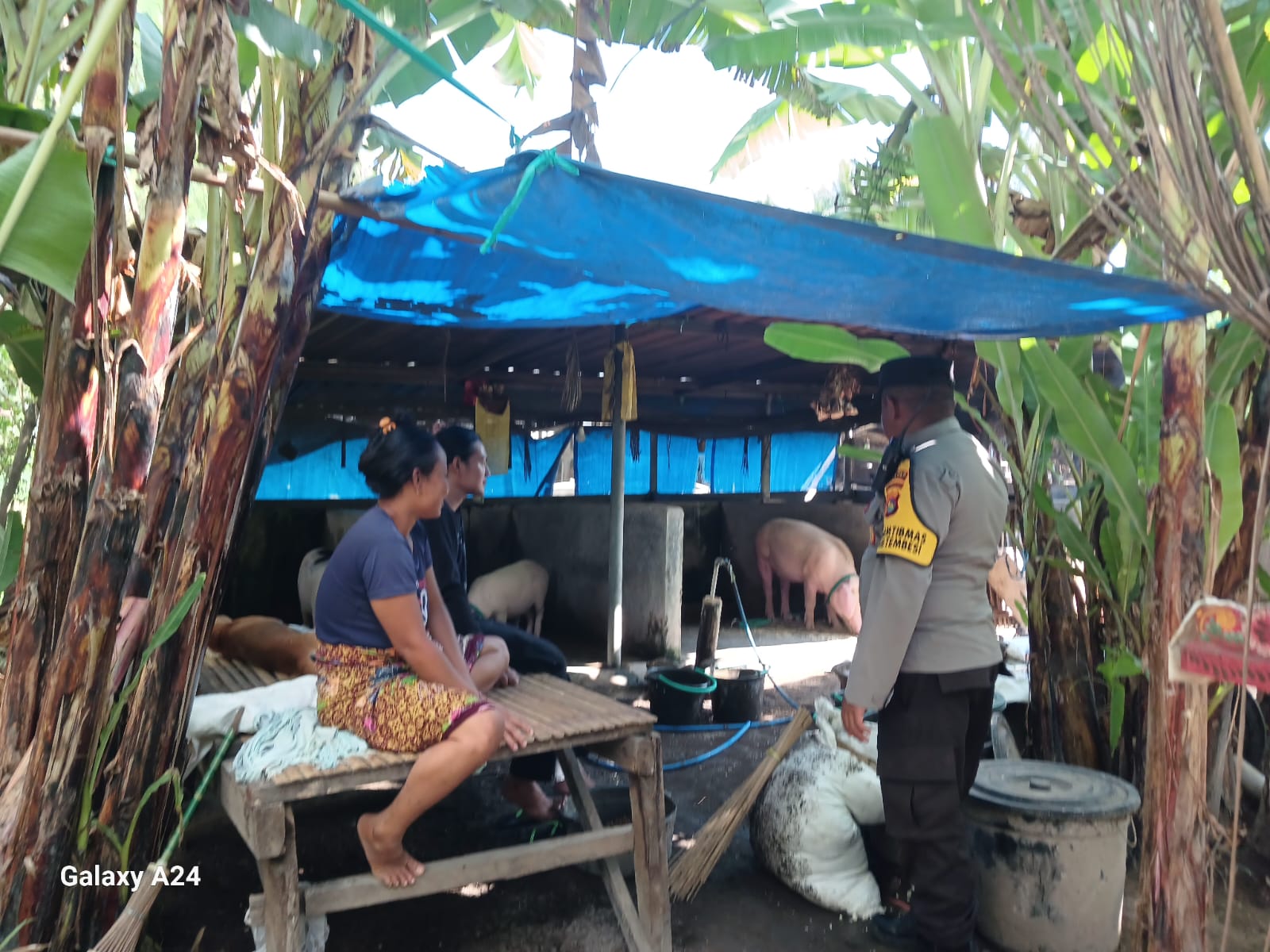Polri Dukung Swasembada Pangan di Lombok Barat