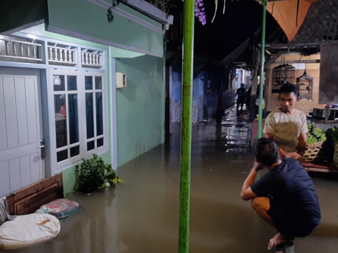 350 KK Terdampak Banjir di Pohdodol, Kecamatan Labuapi Siaga