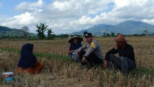 Kolaborasi Polisi dan Warga Babussalam Perkuat Swasembada Pangan