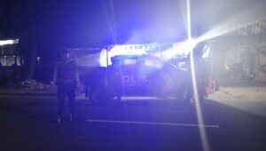 Patroli Blue Light Sat Samapta Cegah 3C di Jalur Bypass BIL I, Lombok Barat