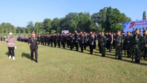 Polres Lombok Barat Gaungkan Astacita dalam Peringatan Hari Bhayangkara