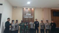 Polsek dan TNI Gelar Patroli Gabungan Jaga Kamtibmas di Kecamatan Kuripan