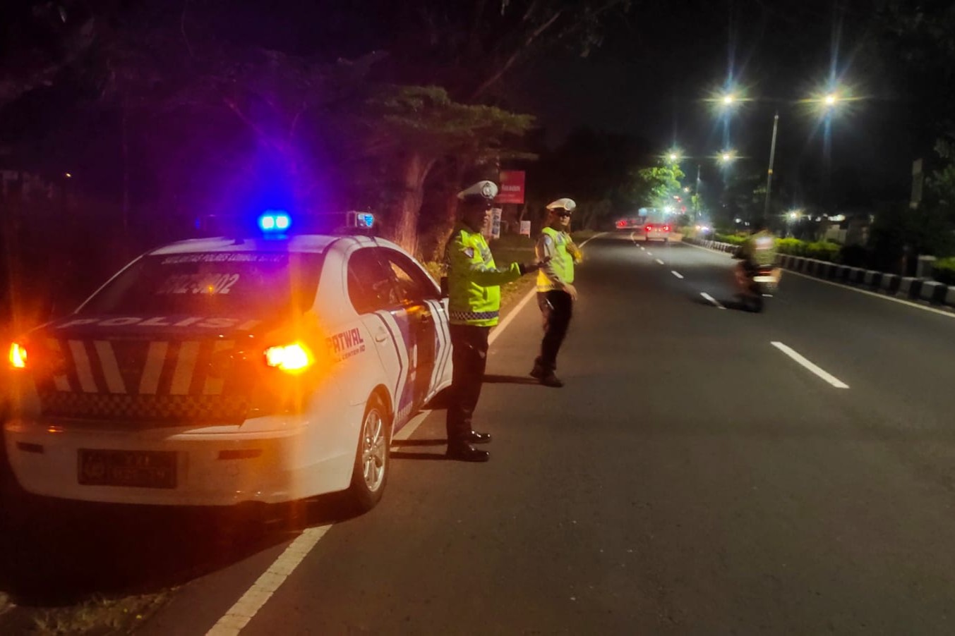 Cegah Balap Liar, Polisi Sasar Bypass BIL Lombok Barat