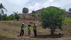 Kamtibmas Kondusif, Bhabinkamtibmas Dukung Program Tanam Jagung